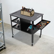 Mobiler stahlarbeitsplatz - mobiler,