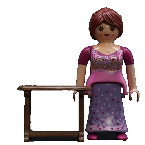 Playmobil figur frau - figur, kleid