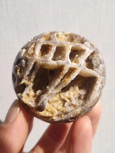 Sphalerite druzy geode - druzy,