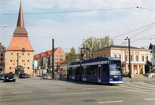 Foto tram rostock steintor - foto,