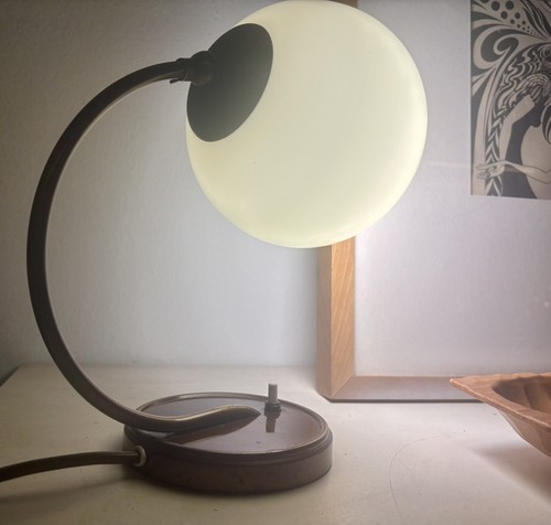Art deco nachttischlampe - art,