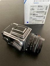 Hasselblad 503cw Mittelformatkamera Kit, inkl. Objektiv, Magazin, Pola, etc OVP