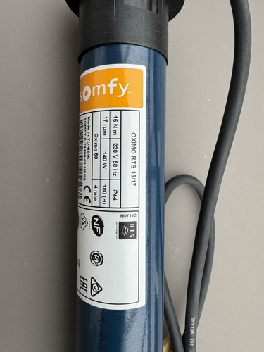 Somfy oximo rts - oximo, funk