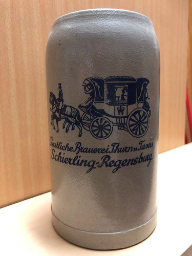 Bierkrug steinzeug fürstliche - bierkrug,