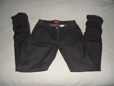 reject Damenjeans, Gr.40, Stretch-BW, denim-grau, elastisch geraffte Seitennähte