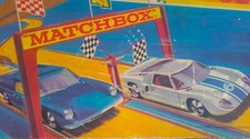 MATCHBOX SUPERFAST RENNBAHN SF5 DOUBLE TRACK RACE SET BOX ONLY VINTAGE LESNEY