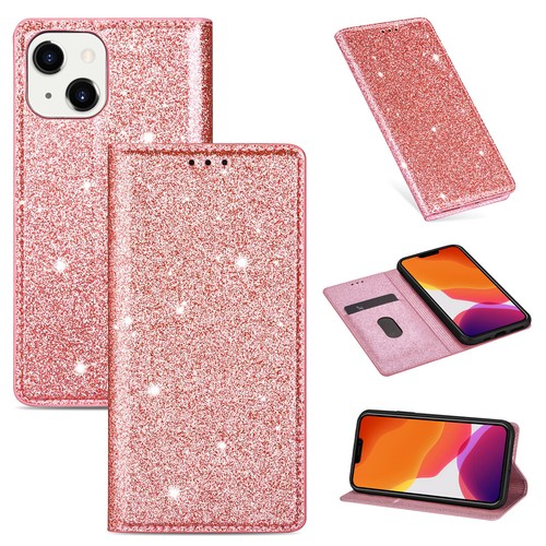 Glitzer klapp tasche hülle - glitzer,