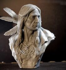 Tusk modell...1/10...Resin/Harz figure büste...Indian Warriors...American Native