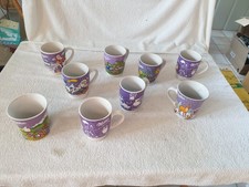 9x versch. Weihnachtsbecher