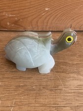 ONYX MARMOR  ARAGONIT Edelstein - SCHILDKRÖTE Deko Figur