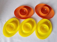 5 Eierbecher, Kunststoff