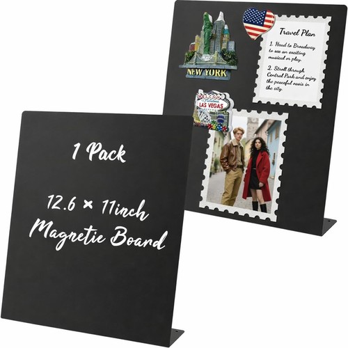 Magnettafel metall schwarz - magnettafel,