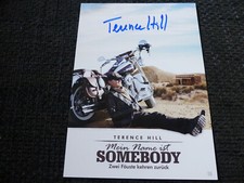 TERENCE HILL MEIN NAME IST SOMEBODY DVD LIMITED FAN EDITION + Autogrammkarte RAR