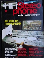 HIFI STEREOPHONIE 11/77