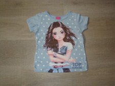 TOP MODEL Mädchen TSHIRT 128 8 J HAYDEN Shirt Bluse Sommer kurzarm blau Sterne