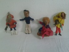 4 DDR Stoffpuppen Biegepuppen