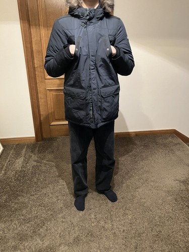 Winterjacke jungen 176 schwarz - winterjacke,
