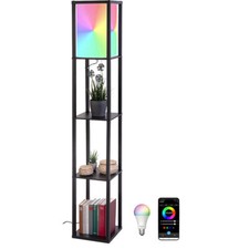 Lunartec Stehlampe aus Holz