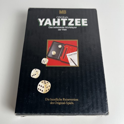 Yahtzee 1982 reiseedition - yahtzee,