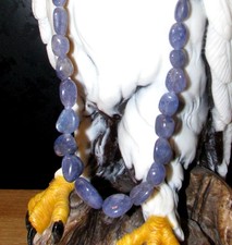 Neu Tansanit Kette Collier 925