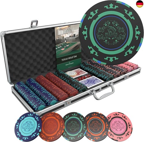 Pokerkoffer corrado mit - mit, 500