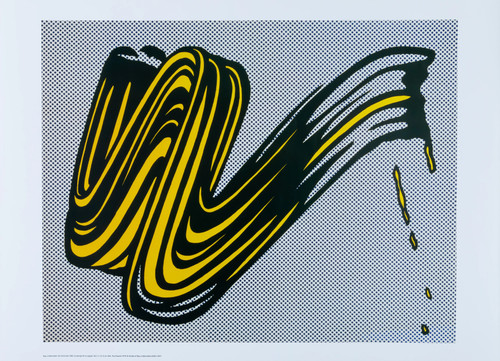 Roy lichtenstein brushstroke - lichtenstein,