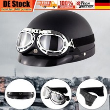 Motorradhelm Halbschalenhelm