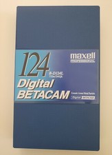Maxell - Digital Betacam B-D124L Metall Band Professional Video Kassette
