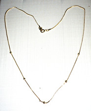 zarte Kügelchen Kette 45,5 cm