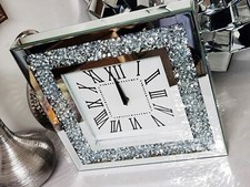 crushed jewel Spiegel Wanduhr