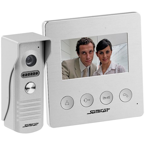 Somikon video türsprechanlage - somikon, video-türsprechanlage