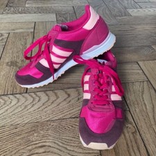 Sportschuh Adidas ZX 700, Dunkelrot-Rosa, Größe 37 1/3, US 5