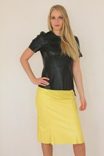 Lederrock in diversen Farben