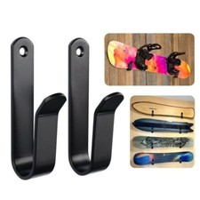 2er Skateboard Wand Halterung Longboard Halter Snowboard Haken Universal Ständer