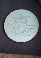 F.C. Hansa Rostock Spiegel Kogge 40cm 6mm Top Zustand