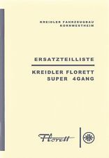 Ersatzteilliste Kreidler Florett Super, 4 Gang, A 5,