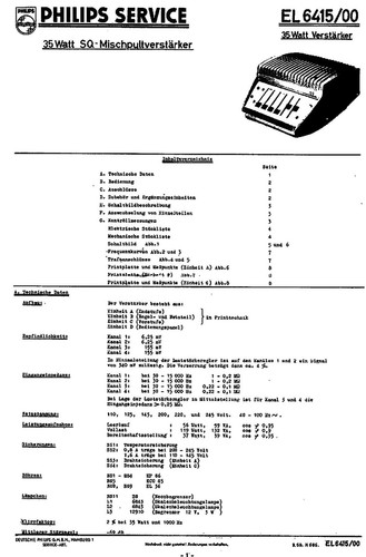 Service manual anleitung - service, für