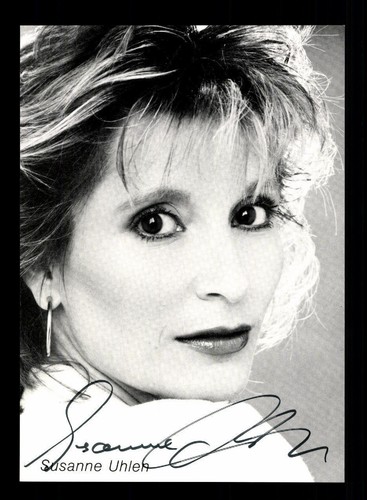 Susanne uhlen autogrammkarte - susanne,