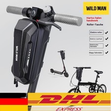 WILDMAN Lenkertasche Tasche Elektroroller E-Scooter Vorbau Bike Hartschale Case