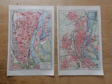 2x Orig.(1908) Lithographie