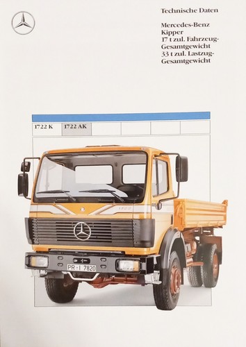 Mercedes benz lkw - mercedes-benz, kipper
