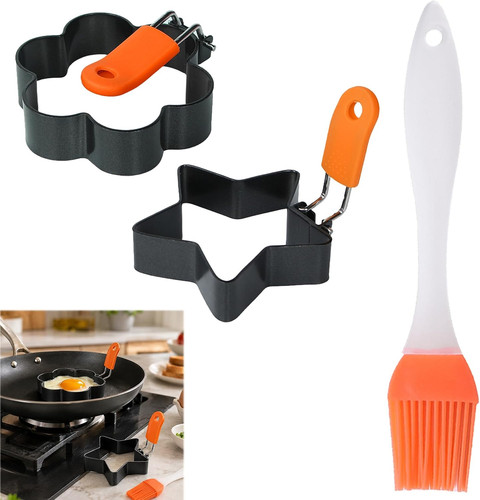 Pancake form eierform tlg - form, 3-tlg