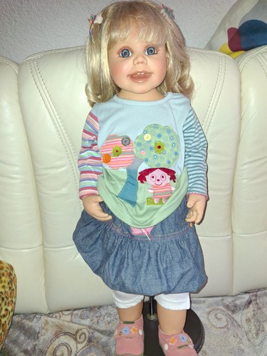 Künstlerpuppe von gerlinde - künstlerpuppe,