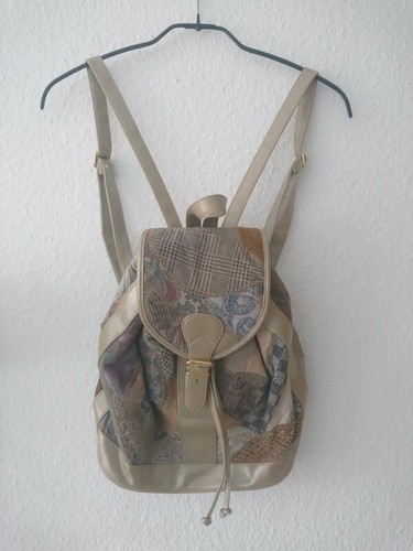Vintage rucksack patchwork - vintage,