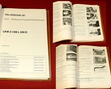 Mercedes L 508 D Transporter TDv Teil 3 Bundeswehr Wartung u. Reparaturanleitung