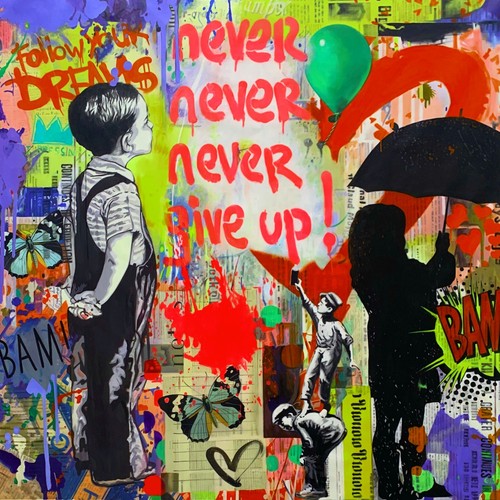 Ausstellungsstück never give - ausstellungsstück!never,
