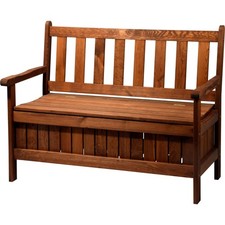 Massive Gartenbank mit