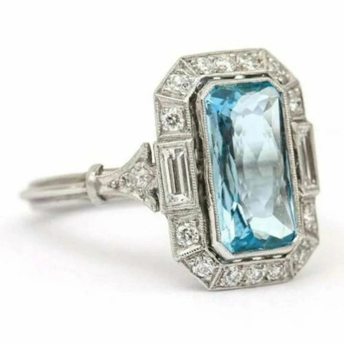 Vintage art deco - deco, 3,60ct