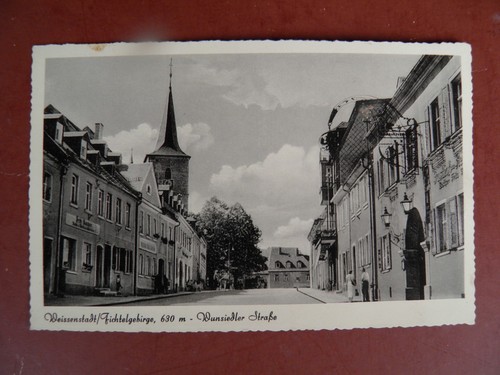 Alte foto weißenstadt - foto, ak