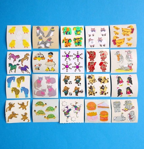 Stickerset 20x stickeralbum - stickerset,